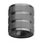 Fantasia Fantasia LOPAL Anneau Decoratif Grand Acier pour Suspension
