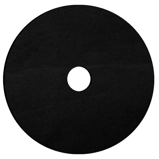 Fantasia Fantasia LOPAL mini disc lampshade in black felt, 200 mm diameter, Premium collection.