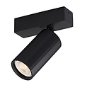 Fantasia Fantasia Oryx foco de superficie negro con casquillo MR11, un punto de luz, bombilla no incluida
