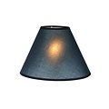 Lampshade black/ecru/taupe fabric conical 250mm for ARM-304/306