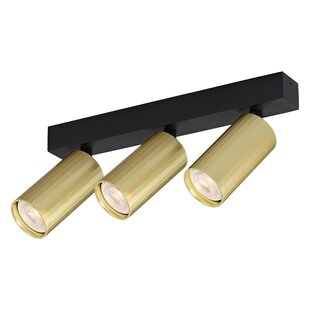 Fantasia ORYX barra 3 luces negro/oro, MR11 (bombilla excl.)