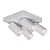 Fantasia Fantasia Oryx foco de superficie cuadrado, blanco, 4 luces, MR11