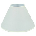 Fantasia Drumm abat-jour conique taupe, tissu, 30 cm à la base, pour lampe de table ARM-304/306