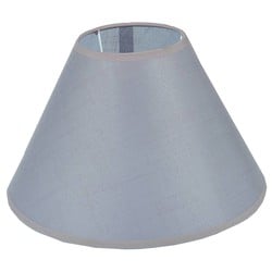 Fantasia Drumm abat-jour conique taupe, tissu, 30 cm