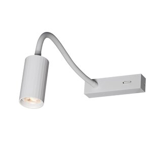 Fantasia Oryx aplique flexible blanco, MR11 con interruptor