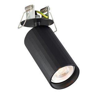 Fantasia Oryx spot encastrable noir, MR11 avec ressorts