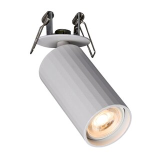 Fantasia Oryx foco empotrable blanco, MR11 con muelles