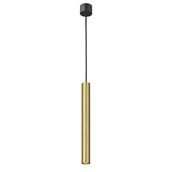 Fantasia Lámpara colgante Fantasia Oryx de 400 mm en negro y oro, con portalámparas MR11, bombilla no incluida