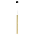 Fantasia Lámpara colgante Fantasia ORYX, colección Deco, Ø600 mm, negra y dorada, casquillo MR11, sin bombilla