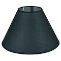 Lampshade black/ecru/taupe fabric conical 350mm for ARM-305/307