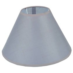 Lamp shade black/ecru/taupe fabric conical 350mm for ARM-305/307