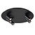 Fantasia Fantasia ORYX plafonnier rond 5 lumières, Ø450 mm, noir