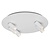 Fantasia Fantasia Oryx plafonnier rond Ø450 mm 5 spots MR11 blanc