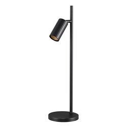Fantasia Oryx lámpara de mesa negra, colección Deco