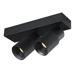 Fantasia NYSAL Foco Techo Negro RL con 2 Puntos de Luz