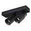 Fantasia Fantasia NYSAL Black Ceiling Spot RL with 2 Light Points - Model from the Premium Collection