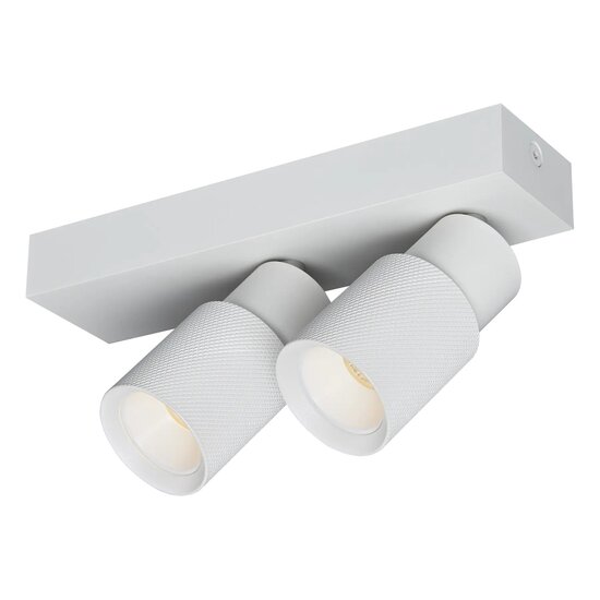 Fantasia Fantasia NYSAL Spot RL 2L en blanco - foco de superficie con dos puntos de luz, bombilla no incluida