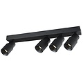 Fantasia Fantasia NYSAL Spot Plafond Noir RL avec 4 Points Lumineux - Modele de la Collection Premium