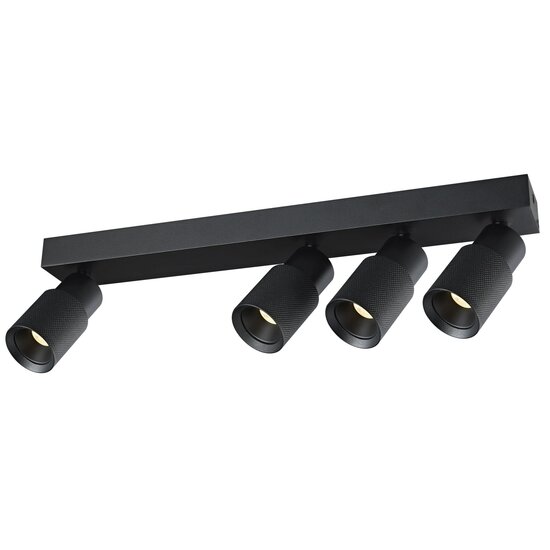 Fantasia Fantasia NYSAL Foco de Techo Negro RL con 4 Puntos de Luz - Modelo de la Coleccion Premium