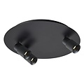 Fantasia Fantasia NYSAL Foco de Techo Negro RD con 3 Puntos de Luz - Modelo de la Coleccion Premium