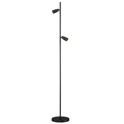 Fantasia NYSAL lámpara de pie negra, colección Premium