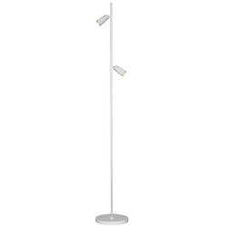 Lámpara de pie Fantasia NYSAL blanca, colección Premium