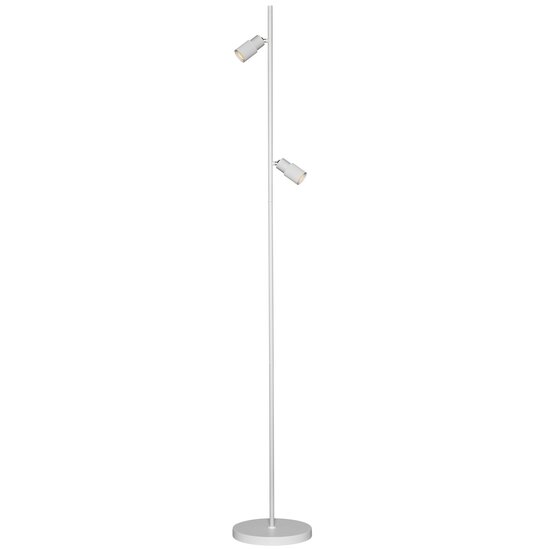 Fantasia Lámpara de pie Fantasia NYSAL en blanco, colección Premium, bombilla no incluida