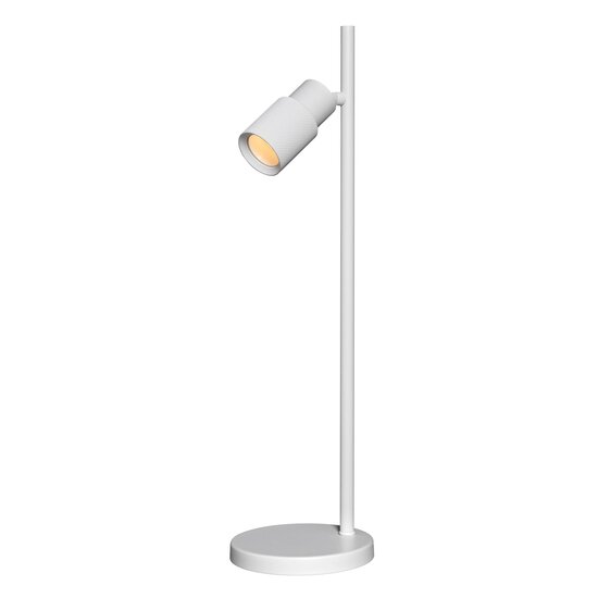 Fantasia Fantasia NYSAL tafellamp in wit uit de Premium-collectie. Lichtbron niet inbegrepen, zelf te kiezen.
