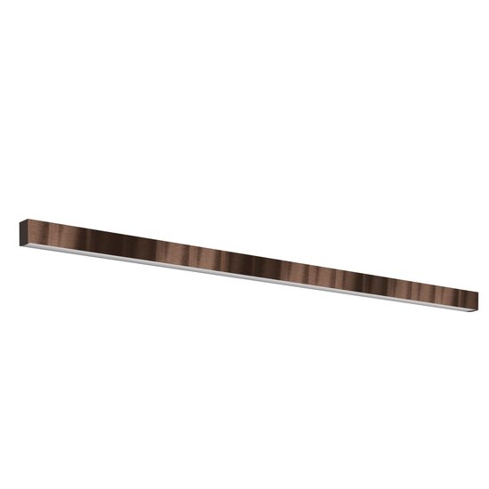 Fantasia Fantasia Lux Line, aplique de pared LED de 1200 mm en bronce, LED integrado de 27W, luz blanca cálida de 2700K.