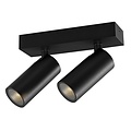 Fantasia Fantasia XIA Aufbauspot mit 2 Lichtpunkten, schwarz, Premium-Kollektion, ohne Leuchtmittel