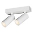 Fantasia Fantasia XIA 2-light spotlight in white – model from the Fantasia Premium collection