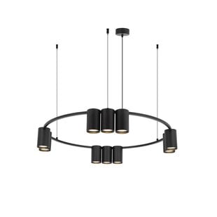 Fantasia ISE Pendelleuchte schwarz Ø60 cm, 10x GU10