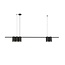 Fantasia Suspension Fantasia ISE, noire, 5x douilles GU10 (ampoules non incluses), longueur 1000 mm