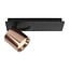 Fantasia Fantasia OYO LED spotlight, single-light fixture from the Deco collection, bronze-coloured finish.