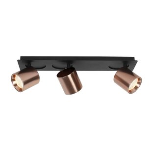 Fantasia OYO spot plafonnier LED, 3 lumières, finition bronze