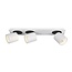 Fantasia Fantasia OYO Spot LED 3 points Blanc, luminaire spot avec trois points lumineux et source LED intégrée, collection Deco.