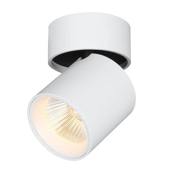 Fantasia Fantasia OYO foco LED redondo en blanco con fuente de luz LED integrada, de la colección Deco de Fantasia.