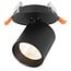 Fantasia Fantasia OYO, foco LED negro de la colección Deco, con fuente de luz LED integrada de forma fija.