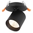 Fantasia Fantasia OYO LED-spot in zwart, uit de Deco collectie, met vast ingebouwde LED-lichtbron.