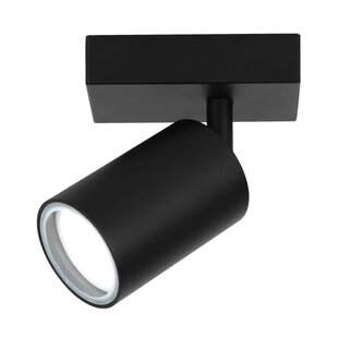 Fantasia Inaki spot noir, 1 point lumineux, collection Deco