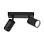 Fantasia Fantasia INAKI Spot 2L - black spotlight with two light points, from the Deco collection by Fantasia