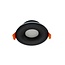 Fantasia Fantasia Arta spot encastrable, modele compact de plafond en finition noire, pour un usage interieur