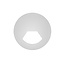 Fantasia Fantasia ARAH Cover RD A-Beam Opening Abdeckplatte in Weiß für Magnetschienensystem