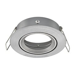 Fantasia Saturn adjustable recessed spot, brushed steel, GU10
