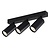 Fantasia Fantasia Oryx 3-lichts spotbalk MR11, excl. lichtbron, zwart
