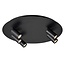Fantasia Fantasia ORYX plafonnier avec 5 spots MR11 sur base ronde Ø450 mm, noir, ampoules non incluses