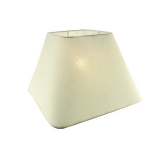 Lampshade black/ecru/taupe fabric square 250mm for ARM-304/306