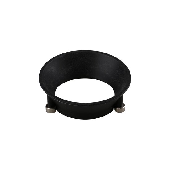 Fantasia Fantasia ORBIT decorative insert in black, part of the Premium collection. Sold separately as an accessory to finish a fitting.