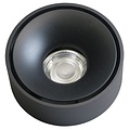 Fantasia Fantasia ORBIT decorative insert in black, part of the Premium collection. Sold separately as an accessory to finish a fitting.