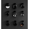 Fantasia Applique murale LED Fantasia Orbit, 6W/9W, lumière blanc chaud 2700K, dimmable